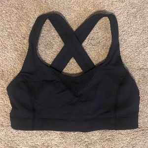 Lululemon Black Sports Bra Size 6